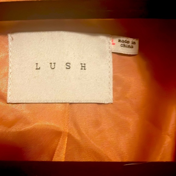 Teddy bear coat. Long Mauve Size L - Picture 2 of 5